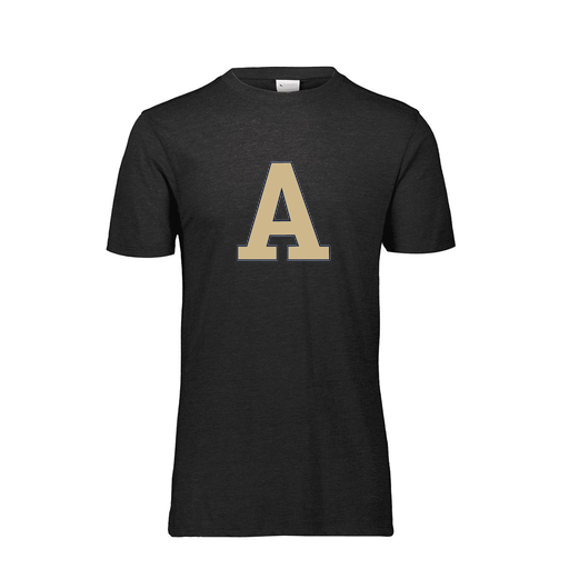 [FTSCUBBK-YS-LOGO2] Decker Youth Tri-Blend T-Shirt - Short Sleeve (Youth S, Black, Logo 2)