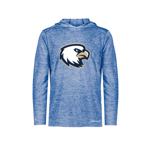 [FOLHCGRY-AS-LOGO1] Decker Men's Charge Hoodie (Adult S, Royal, Logo 1)