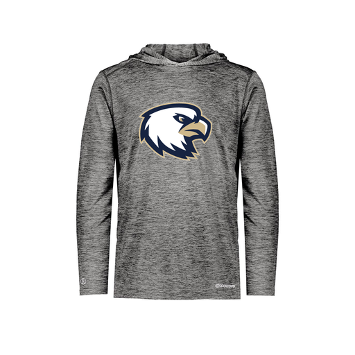 [FOLHCGBK-YS-LOGO1] Decker Youth Charge Hoodie (Youth S, Black, Logo 1)