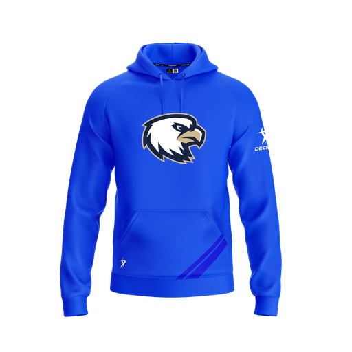 [FOLHSMRY-YXS-LOGO1] Decker Summit Hoodie (Youth XS, Royal, Logo 1)