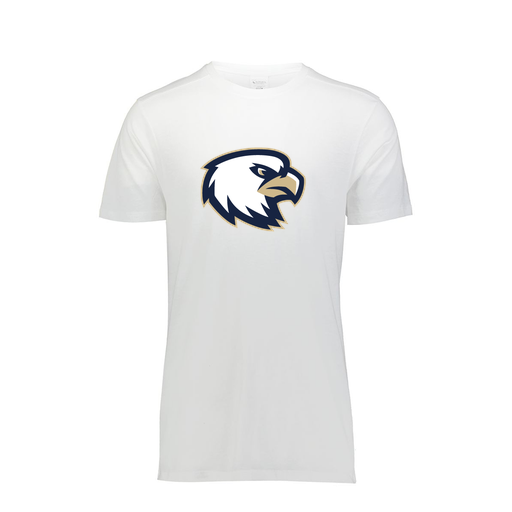 [FTSCUBWH-AS-LOGO1] Decker Men's Tri-Blend T-Shirt - Short Sleeve (Adult S, White, Logo 1)