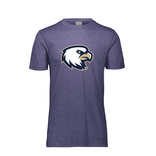 [FTSCUBRY-AS-LOGO1] Decker Men's Tri-Blend T-Shirt - Short Sleeve (Adult S, Royal, Logo 1)