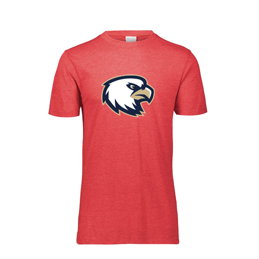 [FTSCUBRD-AS-LOGO1] Decker Men's Tri-Blend T-Shirt - Short Sleeve (Adult S, Red, Logo 1)