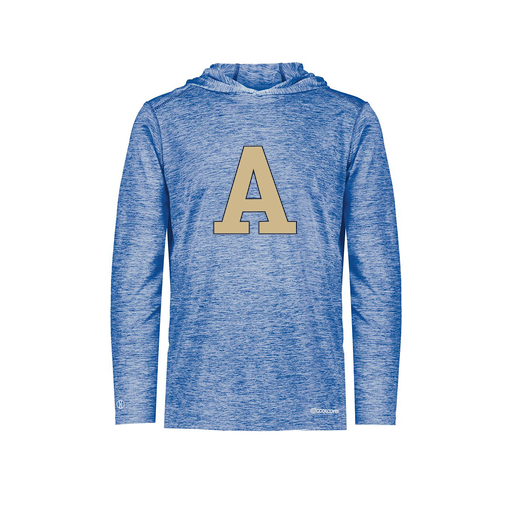 [FOLHCGRY-AS-LOGO2] Decker Men's Charge Hoodie (Adult S, Royal, Logo 2)